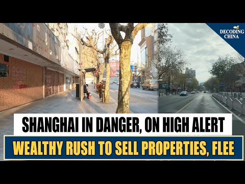 Millions Leave Shanghai, The Foreigner Street Empty, The Situation Is Dire